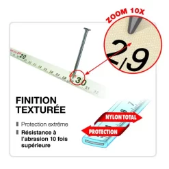 Mesure Longue Acier Super Action Plus METRICA 50m X 13mm - 39244V -Outils Pour La Maison 39244v 2 fr