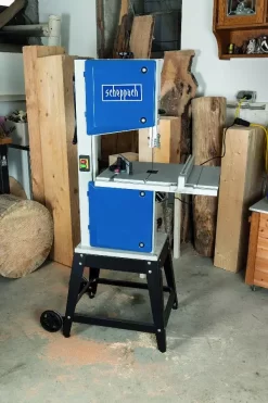 Scie à Ruban SCHEPPACH HBS400 - 750 W 2240 Mm - 5901503905 -Outils Pour La Maison 5901503905 4046664073703 hbs400 scheppach diy impression na 2