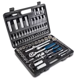 Caisse à Outils Pour Clés à Douilles SCHEPPACH TB94 - 94 Pcs - 5909307900