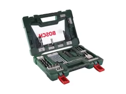 Coffret V-Line 68 Pièces BOSCH Pour Perçage Et Vissage Avec Cutter, Tige Magnétique Et Renvoi D’angle - 2607017191