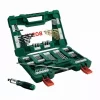 Coffret V-Line 91 Pièces De Forets Et D’embouts TiN BOSCH Avec Tournevis à Cliquet Et Tige Magnétique - 2607017195 -Outils Pour La Maison AEA90125 1
