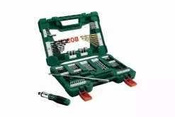 Coffret V-Line 91 Pièces De Forets Et D’embouts TiN BOSCH Avec Tournevis à Cliquet Et Tige Magnétique - 2607017195