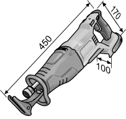 Scie Sabre Pendulaire 18V RSP DW 18.0-EC/5.0 Set FLEX - En Coffret 2 Batterie +chargeur - 469084 -Outils Pour La Maison FLE00137 10