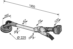 Ponceuse Handy Giraffe GE MH 18.0-EC Set FLEX 4 Tête - 920504 -Outils Pour La Maison FLE00327 3