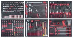 Assortiment D'outils Completo EVA 6 Tiroirs KRAFTWERK 280 Pièces - 105.515.000