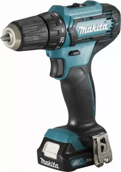 Perceuse Visseuse 12 V CXT Li-Ion 2 Ah BL1021B Ø 10 Mm MAKITA - 2 Batteries, Chargeur, Coffret - DF333DWAE