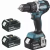Perceuse Visseuse à Percussion 18 V Li-ion 3 Ah Ø 13 Mm (3 Batteries) MAKITA - 3 Batteries, Chargeur, Coffret - DHP484RF3J -Outils Pour La Maison MAK0251 1