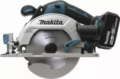 Scie Circulaire 18 V Li-Ion 5 Ah Ø 165 Mm MAKITA - 2 Batteries, Chargeur, Coffret - DHS680RTJ