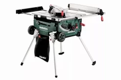 Scie Sur Table METABO TS 36-18 LTX BL 254 + 4 Batt. 8,0 Ah LiHD + 2 Charg. ASC 145 + Coffret MetaBox - 613025810