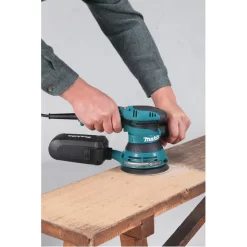 Ponceuse Excentrique MAKITA 300W Ø125 MM + 1 Abrasif En Coffret MAK-PAC - BO5041J -Outils Pour La Maison OBA10089 3