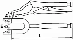 Pince Etau Pour Soudure De Precision SAM - 21828 -Outils Pour La Maison SAM01116 5