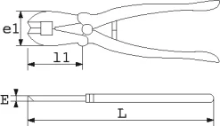 Pince Coupante Acier Grande Capacité SAM - 22720AN -Outils Pour La Maison SAM01163 7