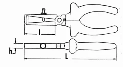 Pince A Denuder Avec Ressort 160 Mm SAM - 240R16GFME 9 Pince A Denuder Avec Ressort 160 Mm SAM - 240R16GFME -Outils Pour La Maison SAM01225 5