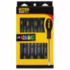 Stanley Tournevis électricien + Mécanicien + Phillips + Pozi + Torx - Jeu De 10 pièces FATMAX - FMHT0-62128 -Outils Pour La Maison STAN1038 1