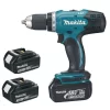 Perceuse Visseuse MAKITA 18V 3.0Ah + 3 Batteries, Chargeur, En Coffret - DDF453SFE3 -Outils Pour La Maison VOA25044 3