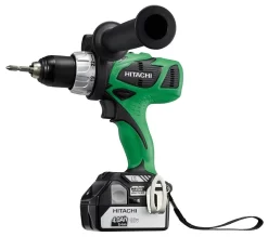 Perceuse Visseuse HITACHI - HIKOKI 18V 4.0Ah + 2 Batteries, Chargeur, Coffret - DS18DBL4A