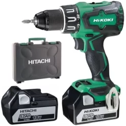 Perceuse Visseuse à Percussion 70Nm HIKOKI 18V 5.0Ah Induction - 2 Batteries + Chargeur En Coffret - DV18DBSLWJZ 5 Perceuse Visseuse à Percussion 70Nm HIKOKI 18V 5.0Ah Induction - 2 Batteries + Chargeur En Coffret - DV18DBSLWJZ -Outils Pour La Maison VOA46040 1