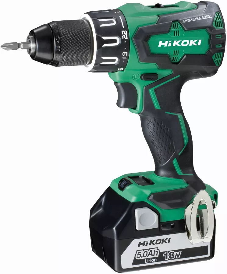 Perceuse Visseuse à Percussion 70Nm HIKOKI 18V 5.0Ah Induction - 2 Batteries + Chargeur En Coffret - DV18DBSLWJZ 3 Perceuse Visseuse à Percussion 70Nm HIKOKI 18V 5.0Ah Induction - 2 Batteries + Chargeur En Coffret - DV18DBSLWJZ