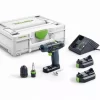 Perceuse Visseuse Sans Fil TXS 2.6-Plus 10mm + 2 Batteries FESTOOL - 576101 -Outils Pour La Maison VOA70086 1