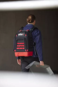 Sac à Dos D'outils Electric WIHA - 28pcs - 45528 -Outils Pour La Maison anw 930031602 930030602 walking with metal bracket 01