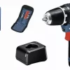 Perceuse-visseuse Sans-fil BOSCH GSR 12V-15 + 10 Accessoires + 2 Batterie GBA 12V 2,0Ah + Chargeur GAL 12V-20 + Coffret - 060186810G -Outils Pour La Maison bosc0501