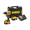 Perceuse-visseuse à Percussion DEWALT XR 18V 5Ah Li-Ion - DCD805P2T-QW -Outils Pour La Maison dcd805p2t k1