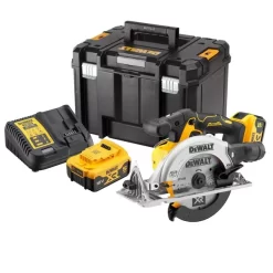 Scie Circulaire 165 Mm XR 18V DEWALT + 2 Batteries 5Ah + Coffret Tstak - DCS565P2-QW -Outils Pour La Maison dew00050