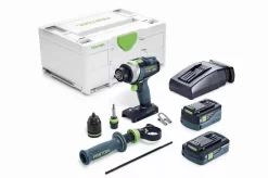 Perceuse-visseuse à Percussion Sans Fil TPC 18/4 5,2/4,0 I-Plus Quadrive FESTOOL - 575605 -Outils Pour La Maison fest2624