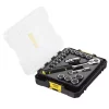 COFFRET DE DOUILLES STAKBOX M - 3/8’’ STANLEY JEU DE 18 PCS - FATMAX - FMMT98102-0 -Outils Pour La Maison fmmt98102 0 1 1