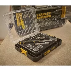 COFFRET DE DOUILLES STAKBOX M - 3/8’’ STANLEY JEU DE 18 PCS - FATMAX - FMMT98102-0 -Outils Pour La Maison fmmt98102 0 a6 1