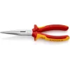 Pince Demi-ronde Avec Tranchant KNIPEX Bec De Cigogne - Isolé 1000V - 200 Mm - 26 16 200 -Outils Pour La Maison im0007535