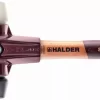 Maillet HALDER SIMPLEX Caoutchouc Chargé / Nylon Avec Boîtier En Fonte Malléable Et Manche En Bois - D=80 Mm - Manche Extra-court - 3028.082 -Outils Pour La Maison im0013888 foto artgrp