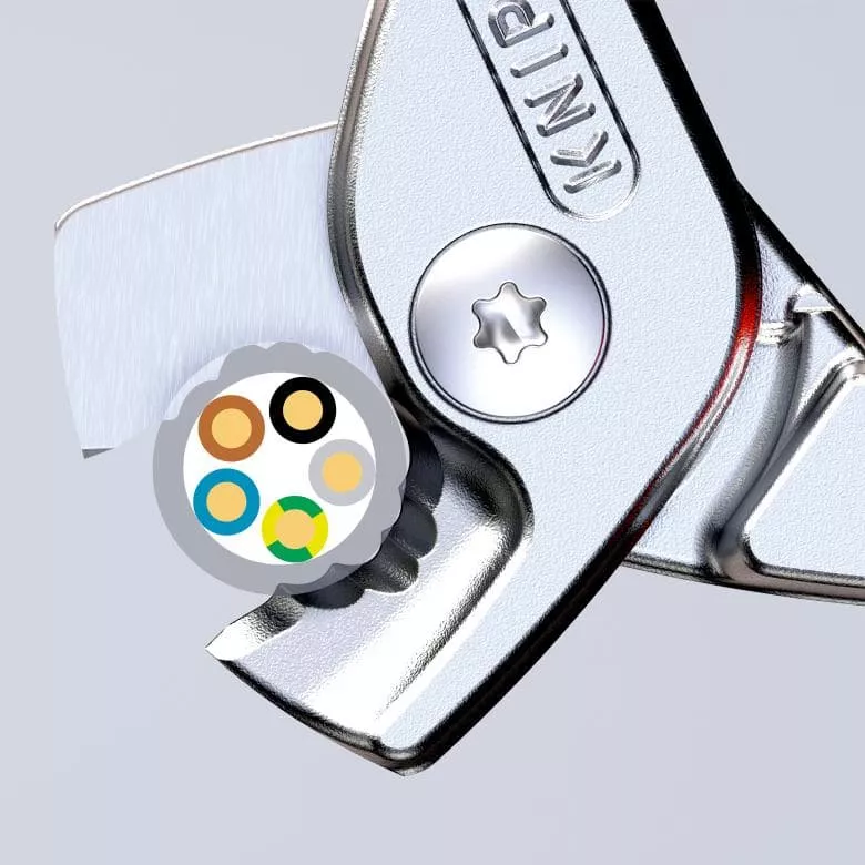 Coupe-câbles KNIPEX StepCut 160 Mm Ø 15 Mm - 95 12 160 4 Coupe-câbles KNIPEX StepCut 160 Mm Ø 15 Mm - 95 12 160 – Image 2