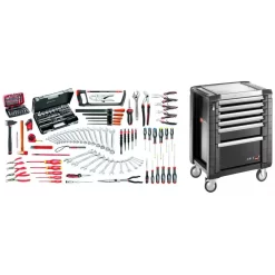 Sélection Mécanicien A-D3E 165 Outils FACOM - JET6.M130A -Outils Pour La Maison jet6m130a selection maintenance industrielle 165 outils plus servante 6 tiroirs