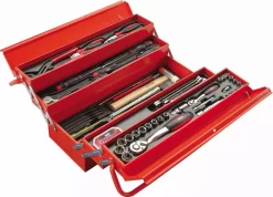 Caisse à Outil Métallique + 113 Outils Maintenance SAM OUTILLAGE - CP-113BOX
